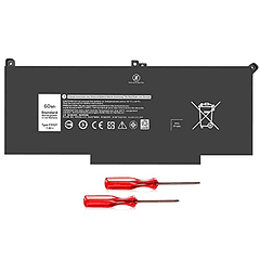 Batería Compatible para Dell Latitude 12 7000 7280 7290/13 7000 7380 7390 P29S002/14 7000 7480 7490 P73G002 Series DM3WC DM6WC 2X39G KG7VF 451-BBYE 453-BBCF