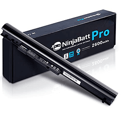 Batería para Laptop HP NinjaBatt Pro 776622-001 LA03DF LA04 15-F272WM 15-F233WM 15-F211WM 752237-001 728460-001 15-F162DX 15-F039WM 15-N210DX 15-F100DX 15-F010DX - 6mAh - Celdas Premium