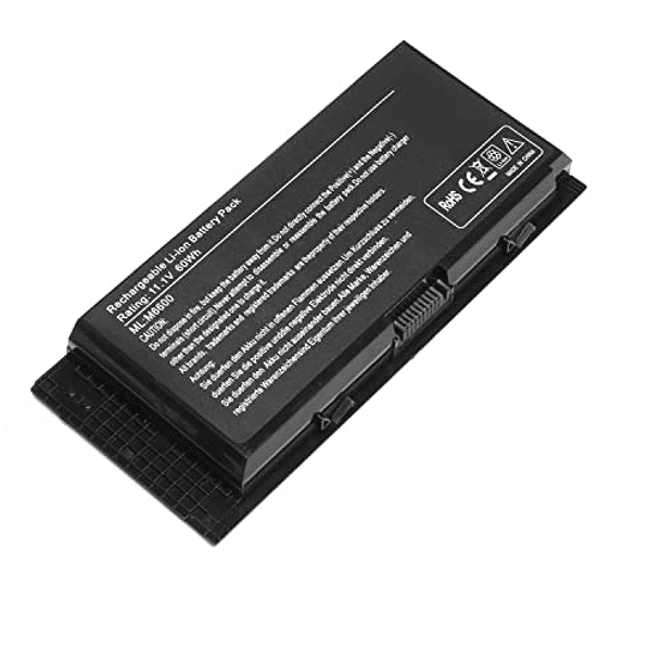 Batería Compatible para Dell Precision M4600, M4700, M4800, M6600, M6700, M6800 Series - T3NT1 VG6R KJ321 N71FM [11.1V 97Wh] 1