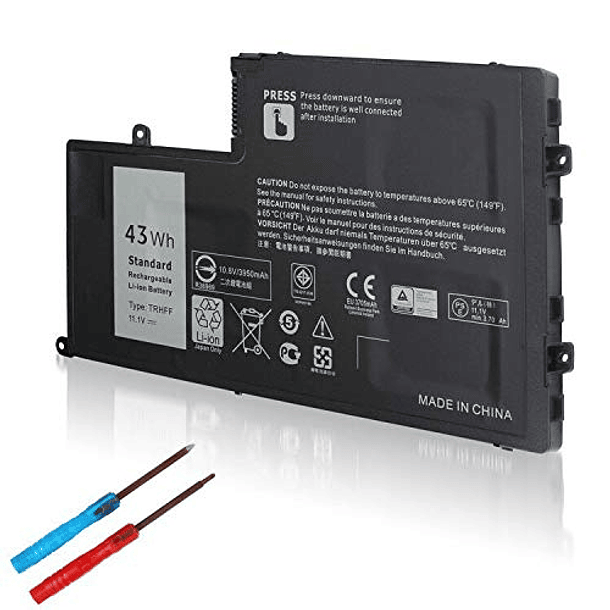 Batería para Dell Inspiron 15 serie 5000 15-5547 5548 5545 5542 N5547 N5447 5447 5445 5448 i5547-3750sLV Latitude 14-3450 15-3550 0PD19 1V112FF (43WH TRHFF P39F P49G) 1