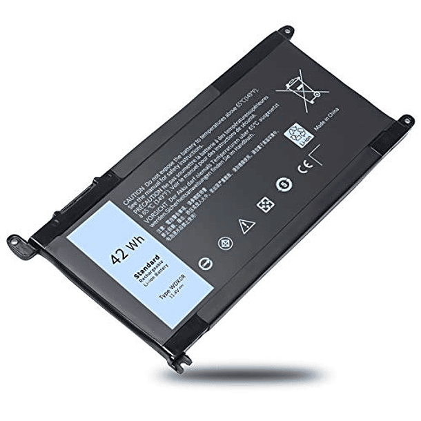 Batería de Repuesto para Dell Inspiron, 42Wh 11.4V Compatible con Dell 13 5368 7368 14-7460 15 5565 7570 P58F 17 5765 5767 Series, Compatible con FC92N 3CRH3 2