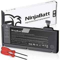 Batería NinjaBatt A1278 A1322 para Apple MacBook Pro 13" (2012-2011) - Larga Duración (63,5 Wh/10,95 v)