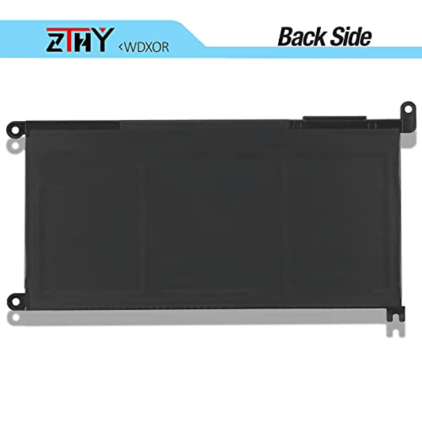 Reemplazo de Batería WDX0R 3CRH3 para Dell Latitude 3480 3580 3189 3379 Inspiron 15 7579 7573 7560 7569 7570 5565 5567 5568 5570 5578 5579 7586 13 7368 7378 5368 5378 5379 17 5765 5767 5775 P58F P75F 7