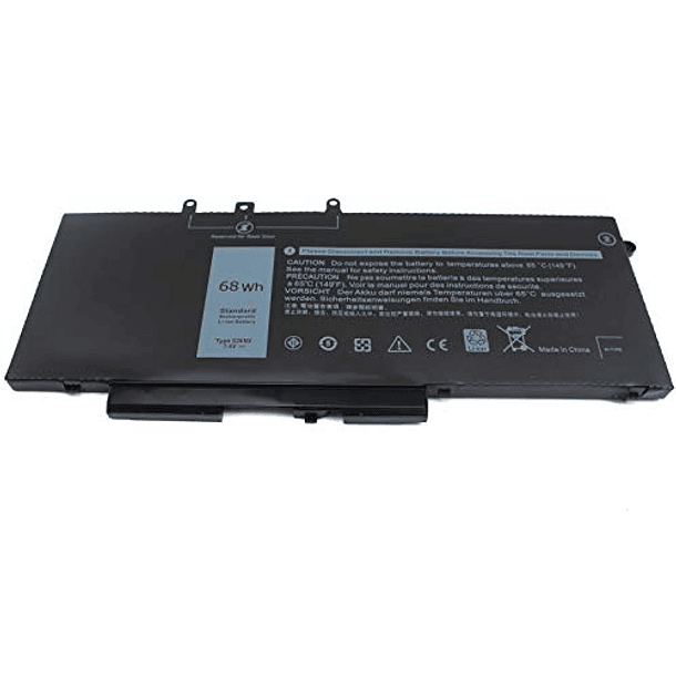 Batería Compatible para Dell Latitude 5480 5580 5280 5490 5491 5580 5590 5591 E5480 E5580 E5590 E5490 Precision 15 3520 3530 M3520 GD1JP 0GD1JP DY9NT 0DY9NT[7.6V 5