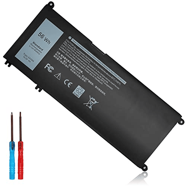 Batería de Repuesto para Dell Inspiron 17 7000 7779 7773 7786 7778 2 en 1 15 7577 Latitude 3590 3580 3490 3380 G3 3579 3779 G5 5587 G7 7588 PVHT1 301 P8 P30E P8 Cell, 56Wh 33YDH 15.2V 1