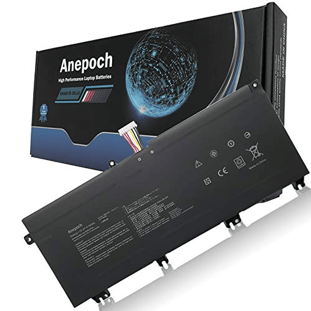 Batería Anepoch B41N1711 para Portátiles Asus 41ICP7, GL503VD, GL703VD, FX503VM, FX63VD, FX63VD7300, 7700, 15,2V, 64Wh, 4240mAh 1