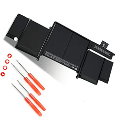 Batería de Repuesto Compatible para MacBook Pro 13" Retina A1502 (ME864LL/A ME866LL/A), 11,34V 71,8Wh A1493