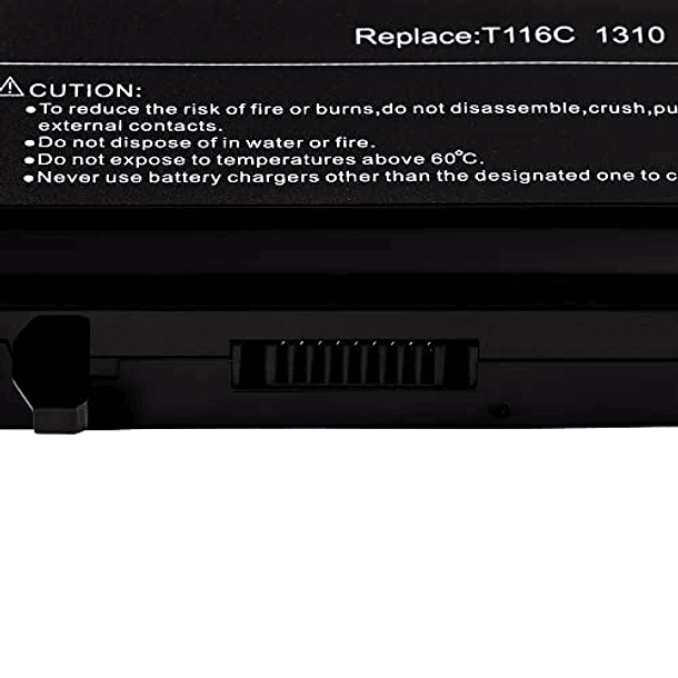 Batería de Repuesto para Dell Vostro 1510, 1520, 1320, 2510 y 1310 [11,1 V/49 Wh] - DR. K738H T114C N956C PP36X PP36L T114C 2