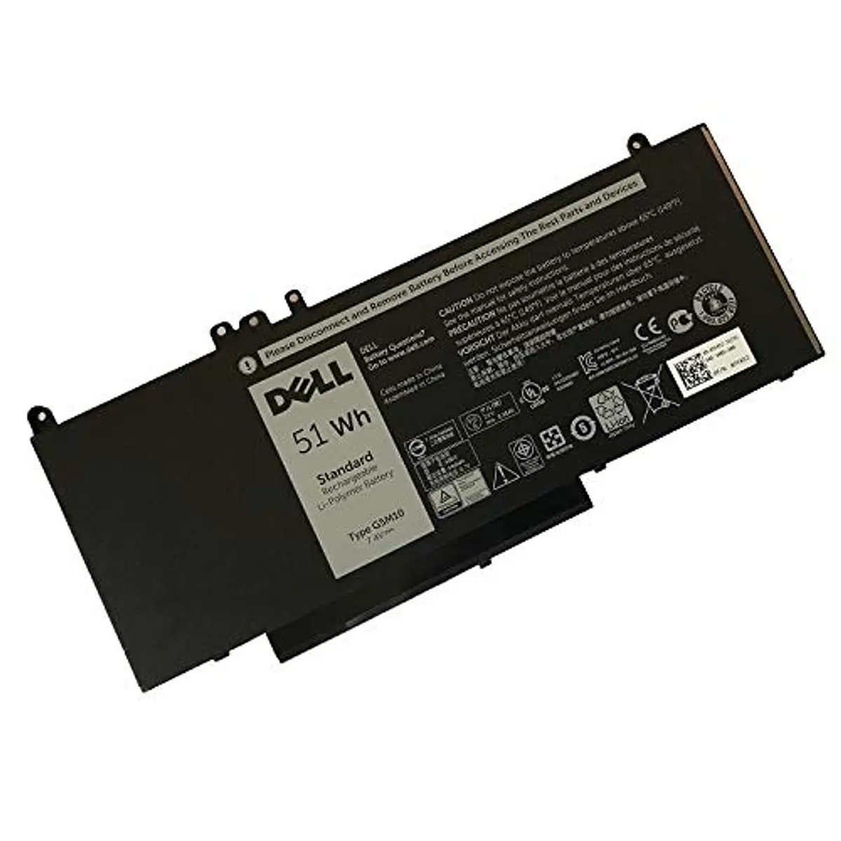 thumbnail image 2 of G5M10 Replacement Laptop Battery For Dell Latitude 3160, E5470, E5450, E5550, E5570 2 of 3