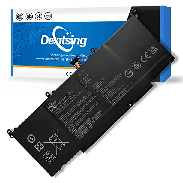 Batería Compatible para Asus GL502VT, GL502VT-1A ROG S5 ROG Strix GL502VT S5VT S5VM FX502VM GL502VT FX60VM ZX60VM Series Notebook, Dentsing B41N1526, 4ICP/60/80 0B200-0194000, 15,2V, 64Wh/41 1