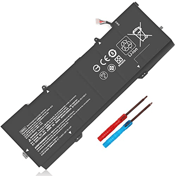 Batería Compatible para HP Spectre x360 Convertible 15-ch0xx 15t-ch000 Serie 15-CH011DX 15-CH011NR 928427-272 928372-856 928372-855 HSTNN-DB8H YB06084XL 11.55V 84.08Wh 1