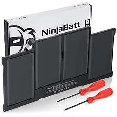Batería NinjaBatt A1466 para Apple MacBook Air 13″ (2012-2015, 2017) A1369 (2010-2011) A1496 A1405 A