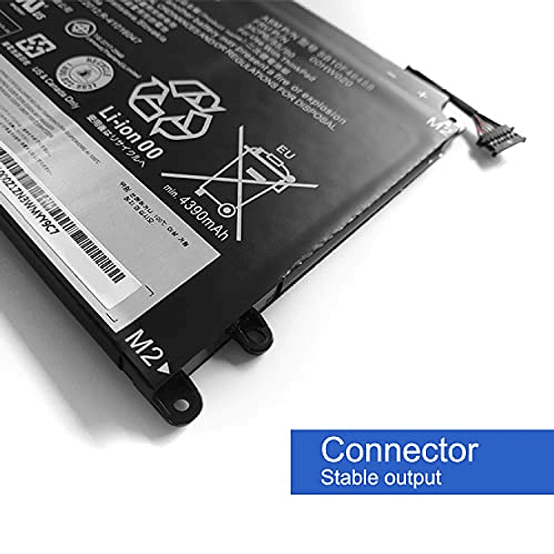 Batería Compatible para Lenovo ThinkPad P40 Yoga 20GQ 20GR Yoga 460 20EL 20EM 20FY 20G Series Notebook 3