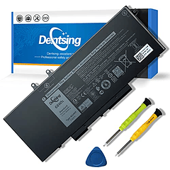 Batería Compatible para Dell Latitude 5400 5410 5500 5510 Precision 3540 3550 Inspiron 7590/7591/7791 Serie 2 en 1 Notebook - Dentsing 4GVMP 7.6V 68Wh/8500mAh X77XY 1V1XF R8D7N