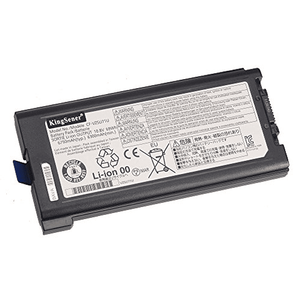 Batería para Portátil Panasonic Toughbook CF-30, CF-31, CF-53, CF-VZSU71U, CF-VZSU72U y CF-VZSU1430U (KingSener CF-VZSU71U, 69WH) 2