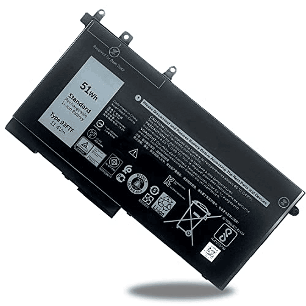 Batería de Repuesto para Portátil Dell Precision 15 3520 3530 Latitude 5280 5480 5580 5590 5490 5288 5290 5488 E5280 E5580 E5490 E5590 E5480 E5290 Series 1