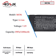 Batería Compatible para HP Smart Array P840AR P440AR P840 P440 Raid Controller Smart Storage MC96G9 750450-001 786761-001 815983-001 727260-002 871264-001 876850-001 HSTNS-BB02 8 Wh - MC96 HSTNN-IS6A