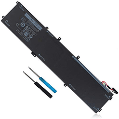 Batería Compatible con Dell XPS 15 9550 15-9550 Precision 5510 P56F 1P6KD 01P6KD P56F001 T453X 0T453 - 11,4V 84Wh 4GVGH - 6 Celdas de Iones de Litio