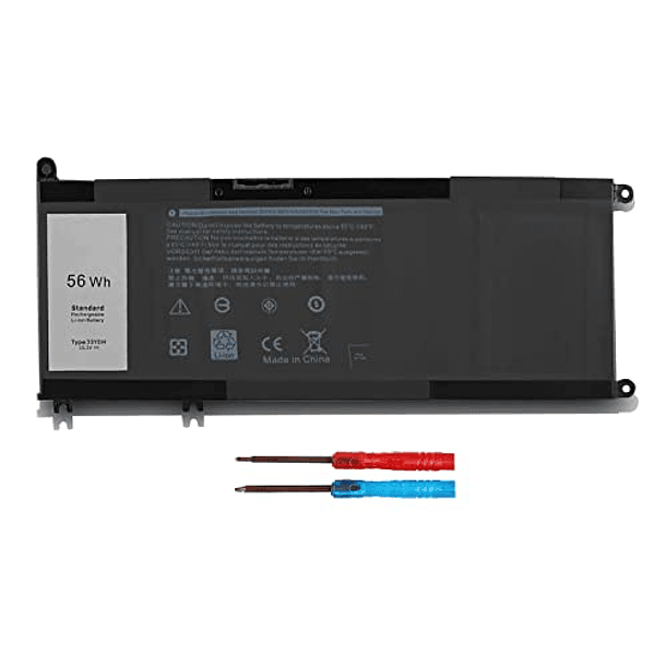 Batería de Repuesto para Dell Inspiron 15 17 7000 7773 7778 7778 7789 2-In-1 G3 G5 G7 3579 3779 5587, PVHT1 P30E P30E001 81PF3 081PF3, Latitud 13 14 15 3590 3580 3490 3380, Vostros, Vostros, Vost - 33 1