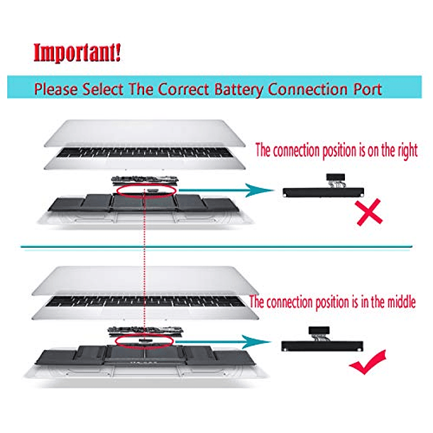 Batería de Repuesto Compatible con MacBook Pro de 15