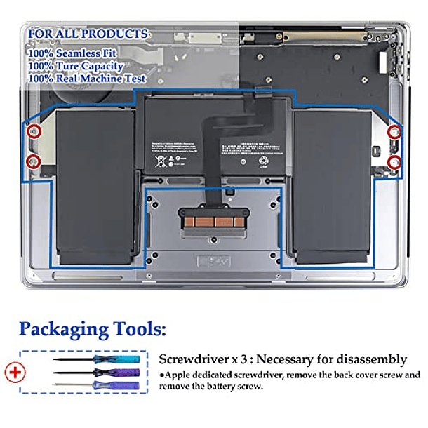 Batería Compatible para MacBook Air 13