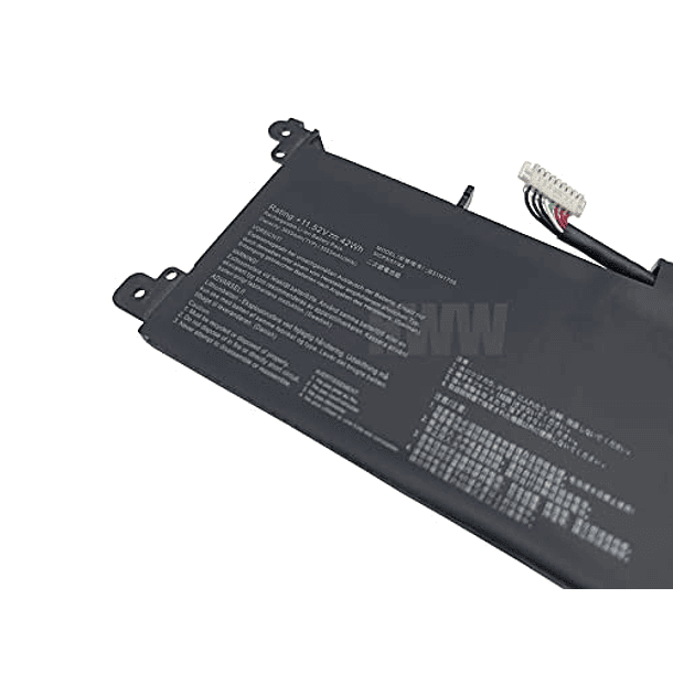Batería Compatible Asus VivoBook Flip 14 TP410UA TP410UF TP410UR 3ICP5/57/80 Series - 11.55V 42Wh B31N1705 2