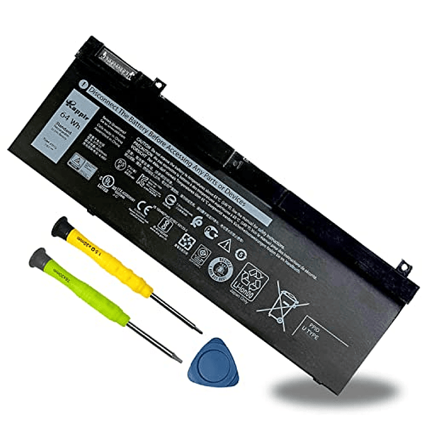 Batería de Repuesto para Dell Precision 7730 7740 7530 7540 P34E P34E001 P34E002 P74F P74F001 P74F002 Series Notebook, 7.6V 8000mAh 1