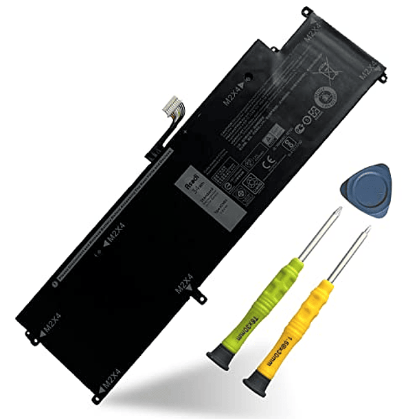 Batería Compatible con Dell Latitude 13 7370 Ultrabook Series - ASODI XCNR3 WY7CG MH25J 0XCNR3 7.6V 34Wh/4250mAh 4 Celdas 1