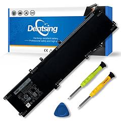 Batería de Ion de Litio Compatible con Dell XPS 15 9550 15-9550-D1528 D1728 D1828 Precision 5510 P56F 1P6KD 01P6KD P56F001 T453X 0T453 - Dentsing 4GVGH 11.4V 84Wh