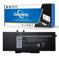 Batería Compatible para Dell Latitude 5400/5410/5500/5510 Precision 3540/3550 Inspiron 7590/7591/7791 Serie 2 en 1 Notebook - Dentsing 4GVMP 7.6V 68Wh/8500mAh X77XY 1V1XF R8D7N