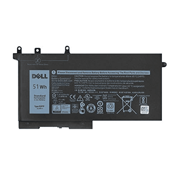 Batería Compatible para Dell Precision 15 3520 3530 Latitude E5280 E5480 E5580 E5490 E5590 E5480 E5290 E5591 E5491 Series - D4CMT 4YFVG 83XPC 083XPC 11.4V 51Wh 1