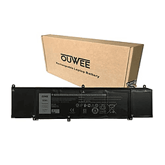 Batería Compatible para Dell G7 7590 7790 G5 5590, Alienware M15 M17 R1 Series Notebook, 11.4V 90Wh 7500mAh - OUWEE XRGXX 0JJPFK 08622M 06YV0V 1F22N D2783W D2743B D2865B D2863W D2842W D2843W