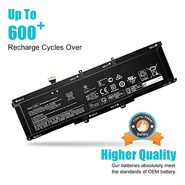 Batería de Repuesto para HP Elitebook 1050 G1 ZBook Studio G5 X360 G5 Series Laptop - ZG06XL 95.9Wh 8310mAh - HSTNN-IB8H HSTNN-1B8H HSN-Q11C ZGO6XL L07045-855 L07046-855 L07351-1C1 11.55V 3