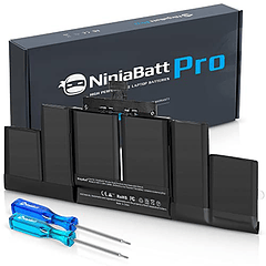 Batería NinjaBatt A1494 para Apple MacBook Pro Retina 15" [2013-2014] A1398 ME293 ME294 - Larga Duración de 11,26 V/95 Wh