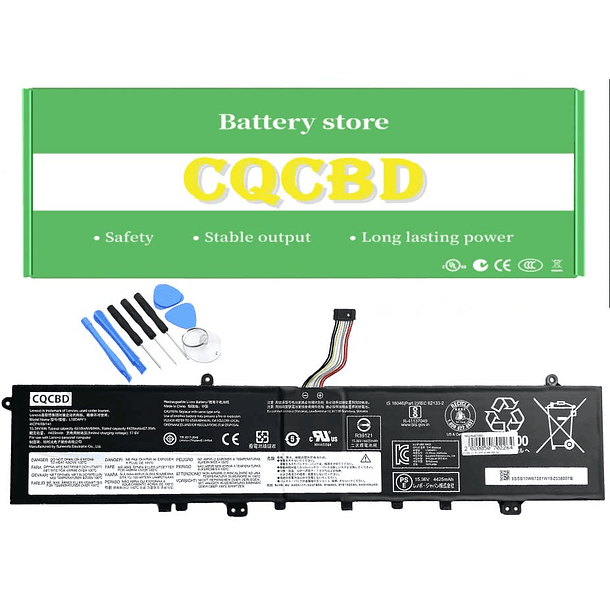 Batería para Lenovo IdeaPad Yoga C940-15 C940-15IRH 81TE Series Notebook - Forma-B L18D4PF1/L18M4PF1 (15.36V 69Wh/4500mAh) 1