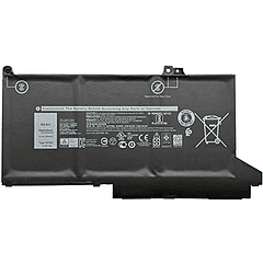 Batería de Repuesto Compatible con Dell Latitude 5300, 7300 y 7400 - 0G74G 02PFPW 11,4V 42Wh