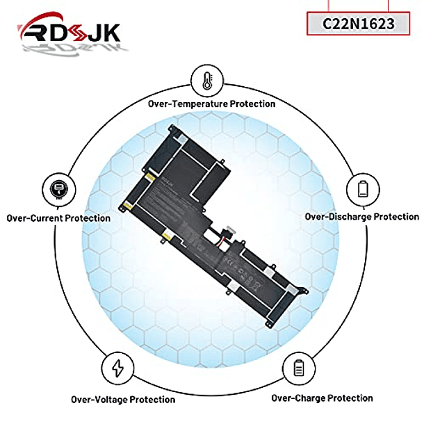 Batería para Portátil Asus ZenBook 3 Deluxe UX490 Serie 0B200-02400100M 7.7V 46Wh (C22N1623) 6