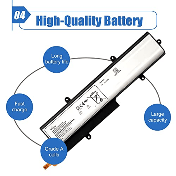 Batería Compatible para Samsung Galaxy Notebook SM-T670 Series - Dentsing EB-BT670ABE 11.34V 64.64W/5700mAh 5