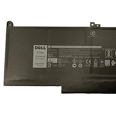 Batería Original Dell Latitude 7480 60Wh 7.6V 02X39G 2X39G