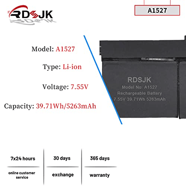 Batería Compatible para MacBook Retina 12