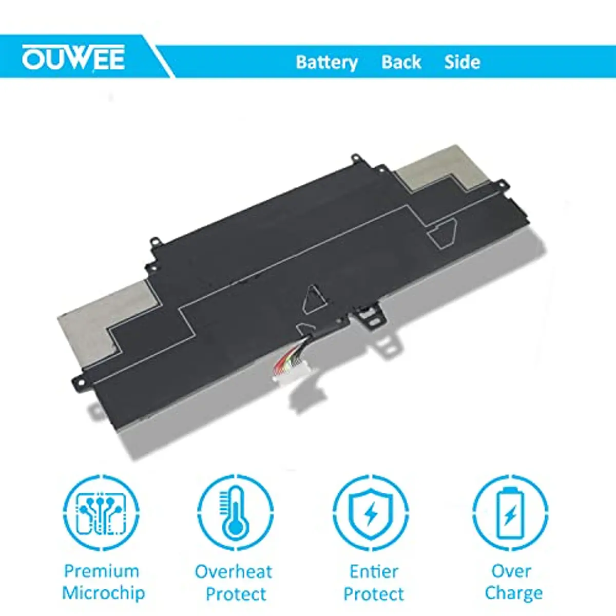 Batteria Per HP EliteBook X360 1040 G7, Li-Polymer 7.72V, 9050mAh/70Wh, Nera, Ricambio Di Alta Qualità Akku-net