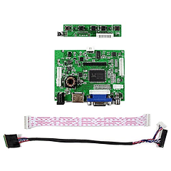 Placa controladora de Audio HDMI VGA 2AV para pantalla LCD d