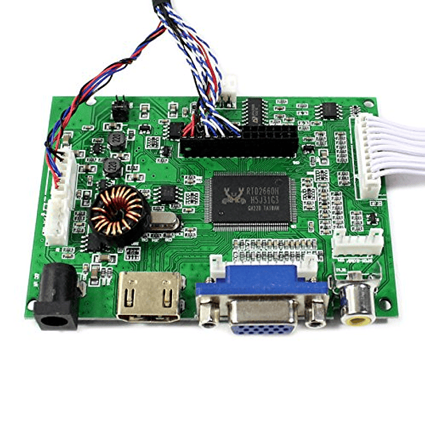 Placa controladora de Audio HDMI VGA 2AV para pantalla LCD d 4