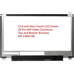 Rinbers - Pantalla LCD LED de 11,6" (no táctil) para ASUS Ch