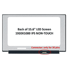 Pantalla compatible genérica de 15,6" con N156HCE-EN1 de rep