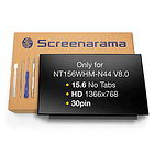 SCREENARAMA Nueva pantalla de repuesto para NT156WHM-N44 V8. 1