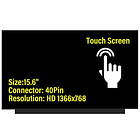 TFTcenter - Pantalla táctil LCD de repuesto para B156XTK02.0 3