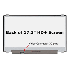 SCREENARAMA Nueva pantalla de repuesto para N173FGA-E44, HD+