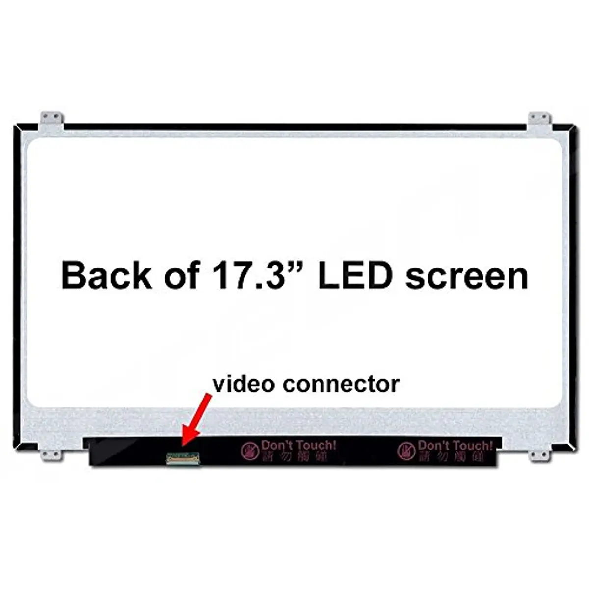 Schermo LCD LED Per Laptop HP Pavilion 17-X116DX 1BQ18UA - 17.3" HD+, Nuovo