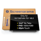 SCREENARAMA nuevo reemplazo de pantalla para NV156FHM-T01 V8 1